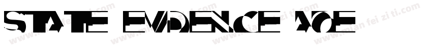 State Evidence AOE字体转换